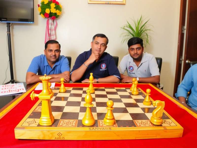 Sanyasi Chess Mastermind Board & Pieces